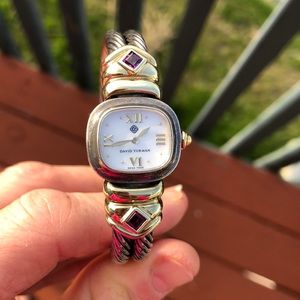 David Yurman cable watch authentic
